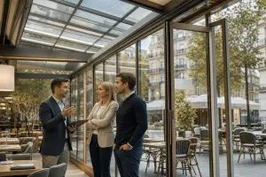 Impulsa tu hostelería con cerramientos que amplían espacio, reducen consumo y mejoran la experiencia del cliente. Guía de tipos, norma y proveedores.